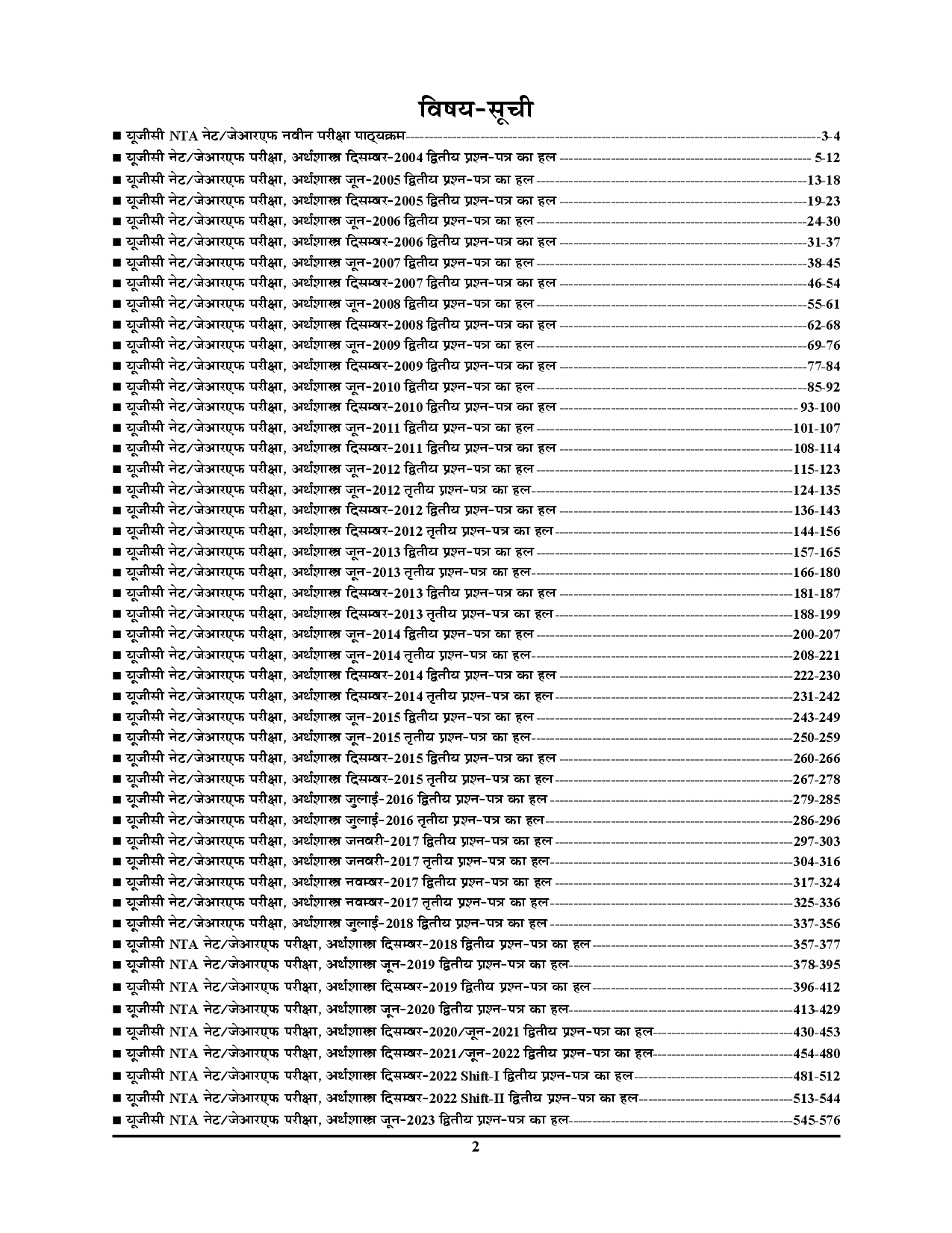 Youth UGC NET JRF ECONOMICS Previous Year Solved Papers 2024