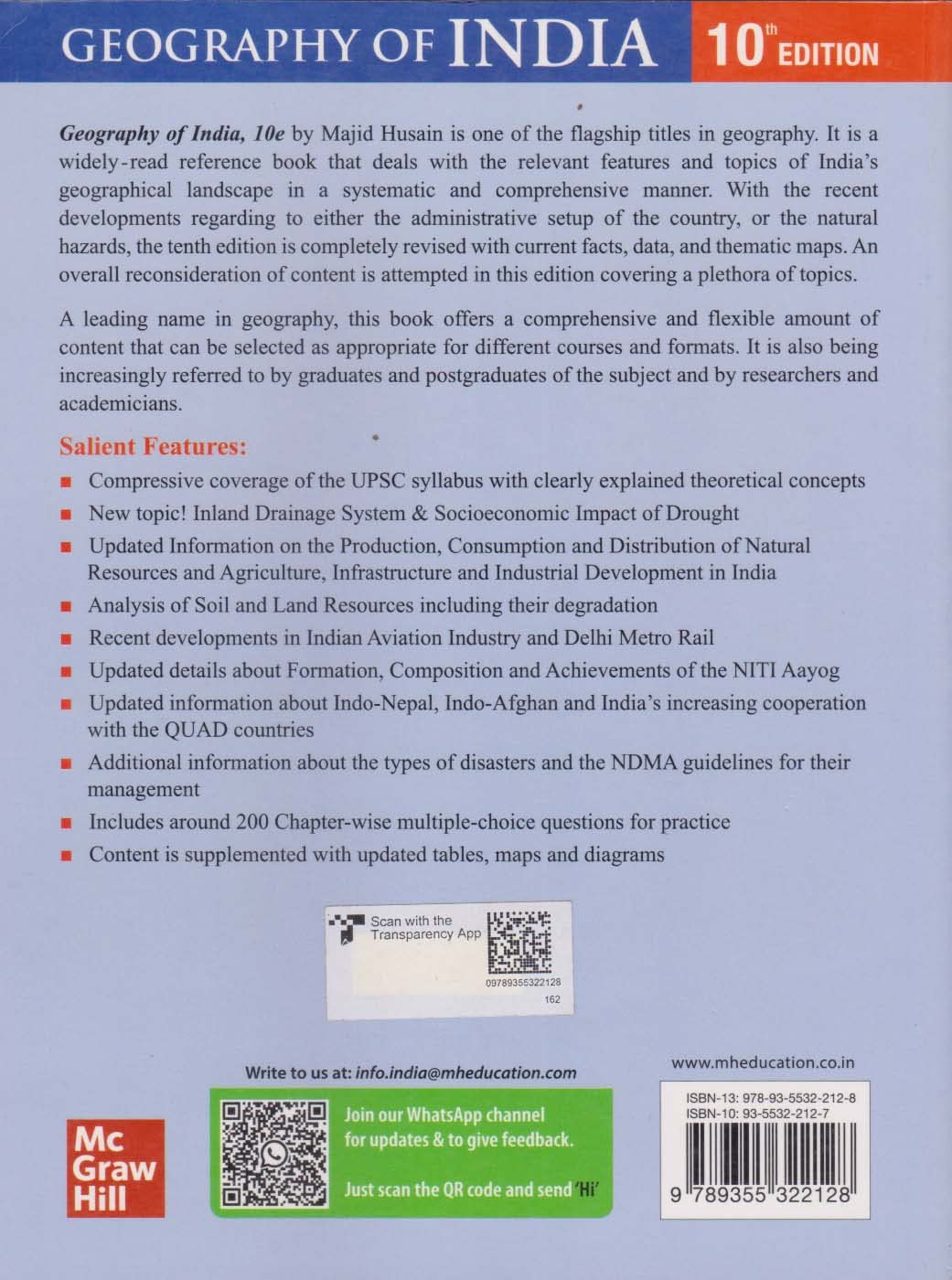 Geography of India Majid Hussain