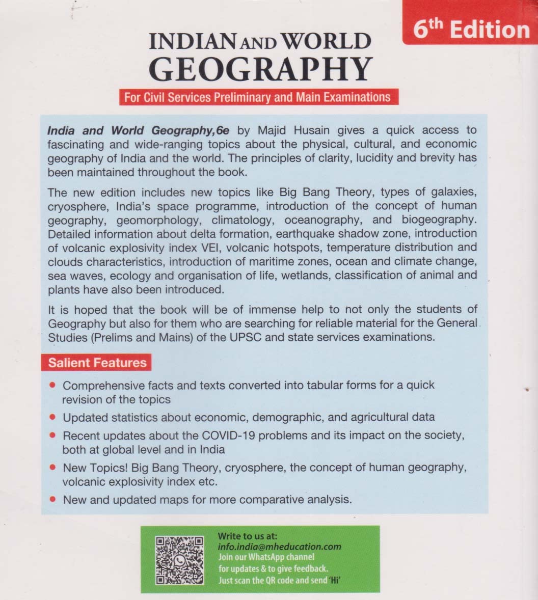Indian and World Geography Majid Hussain