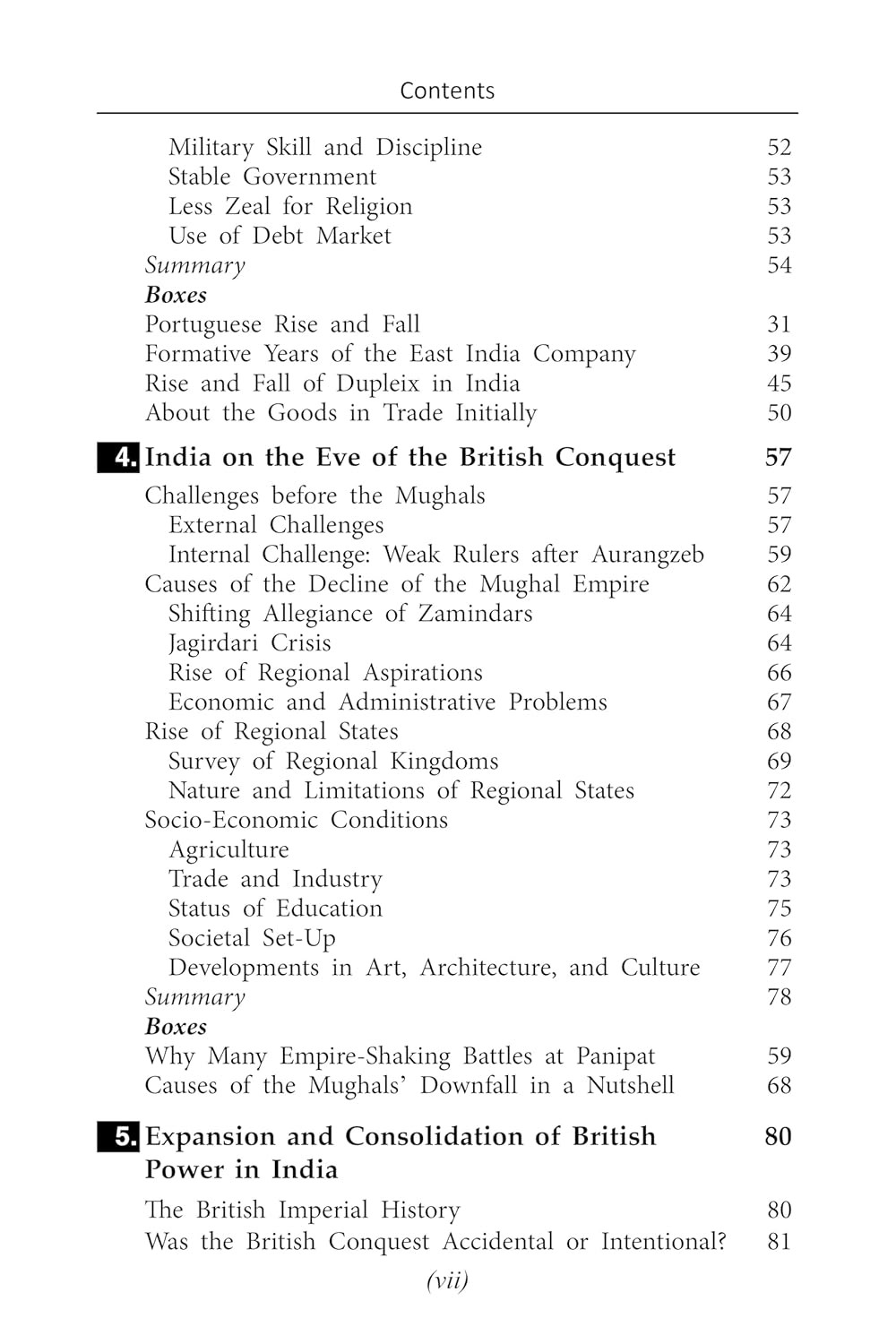 Spectrum A brief History Of Modern India New Edition