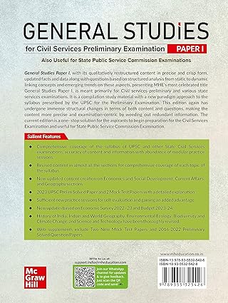 McGraw Hill General Studies Manual 2024 For UPSC