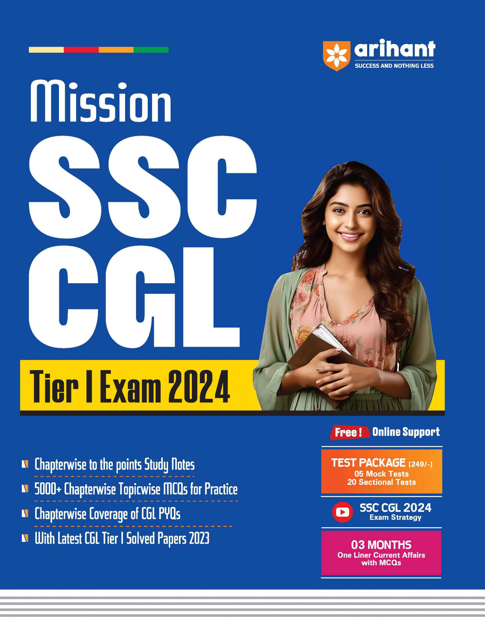 Arihant Mission SSC CGL Tier 1 Exam 2024 English Medium