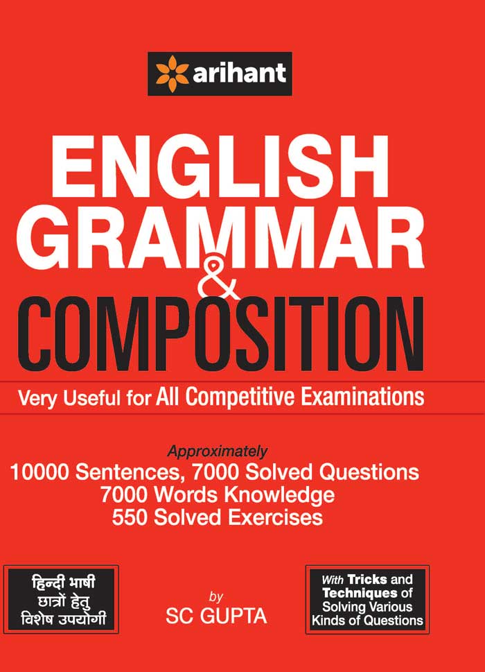 Arihant English Grammar Composition Very Useful for All Competitive Examinations
