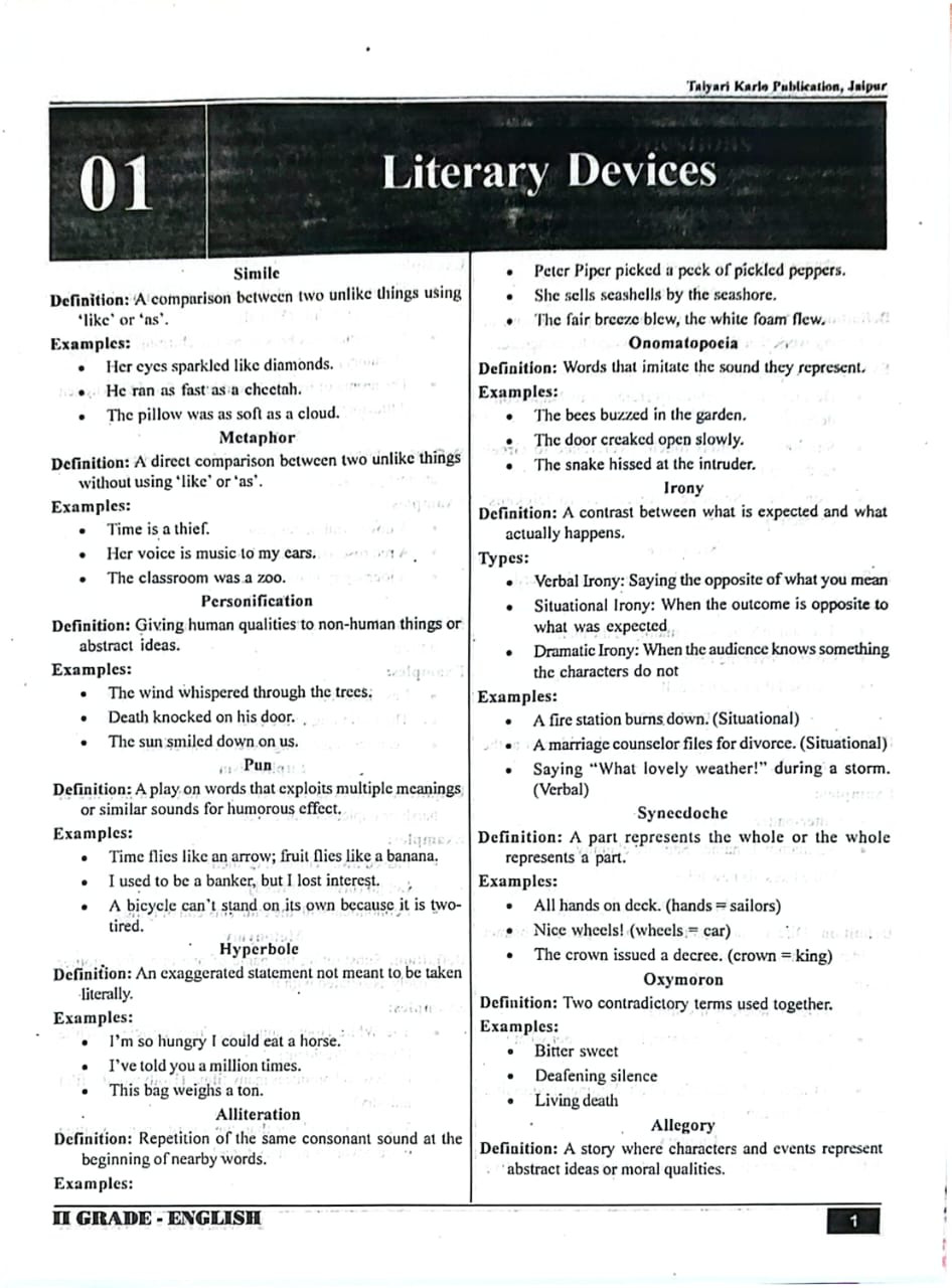 Taiyari Karlo RPSC Second Grade English Literature Guide New Edition 2025 By Newari Sir Vijay Sir Ashu Sir Mukesh K Sharma