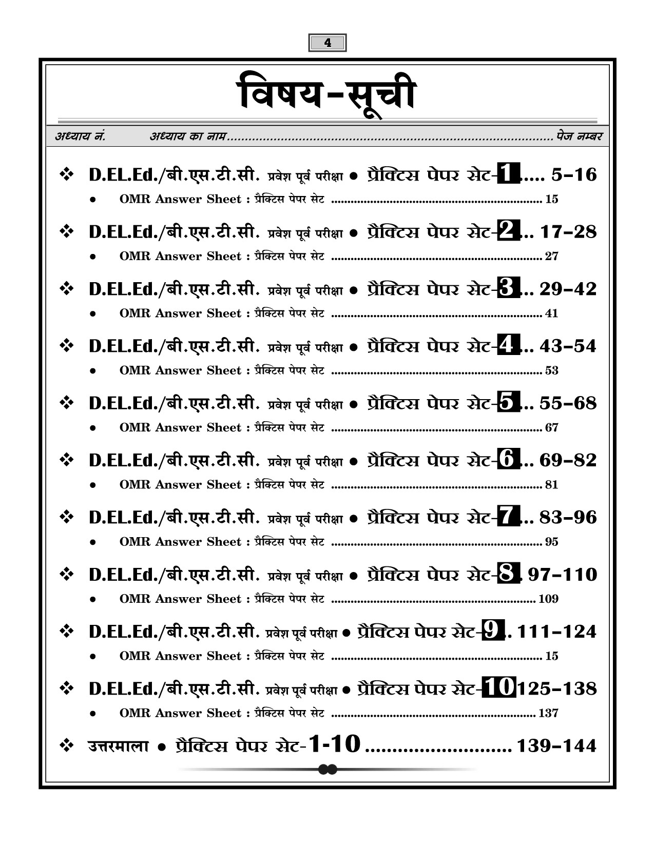 Daksh Pre BSTC 10 Practice Paper