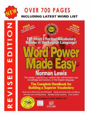Word Power Made Easy By Norman Lewis More than 700 Pages
