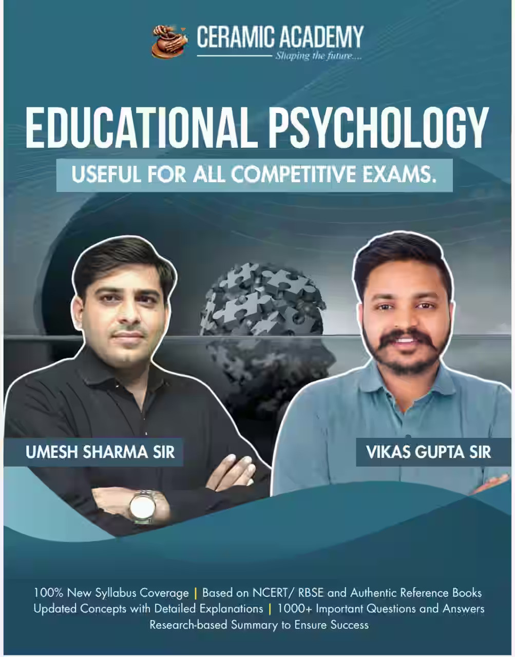 Ceramic Academy Educational Psychology  New Edition 2026 By Vikas Gupta Sir Umesh Sharma