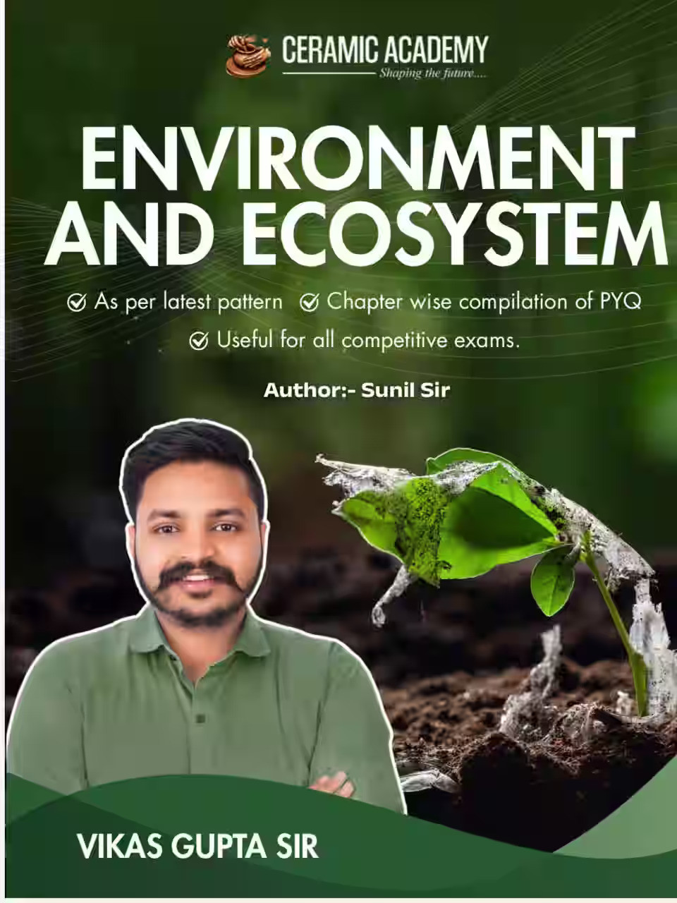 Ceramic Academy Environment And Ecosystem English Medium New Edition 2026 By Vikas Gupta Sir