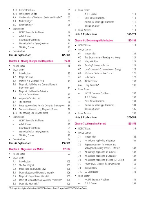 MTG Objective NCERT at your FINGERTIPS Physics NEET-JEE Books Based on NCERT Latest Pattern For 2025 Exam it is essential for NEETJEE BOARDSCUET exams along with NCERT
