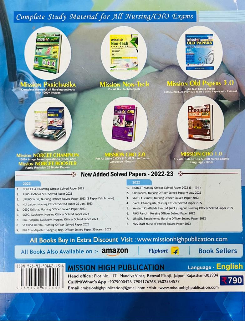 Mission High Nursing Old Paper 2015 - 2023