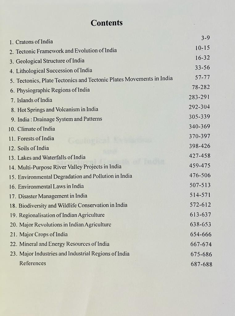 Geography Of India - Savindra Singh