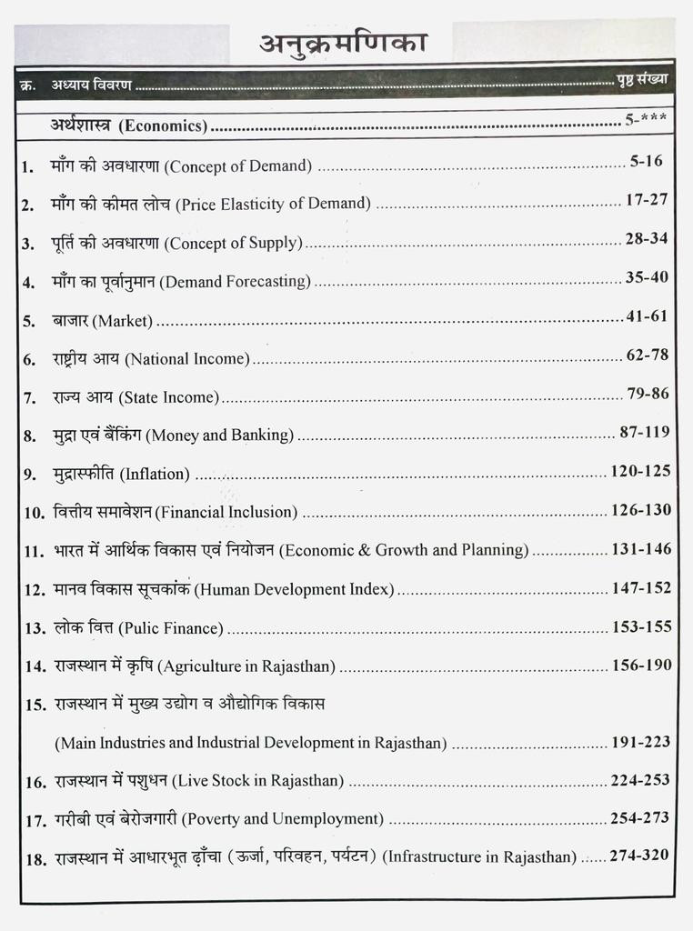 Sikhwal Arthsastra Ek Najar Main Hand written Notes - Manish R Rajpurohit