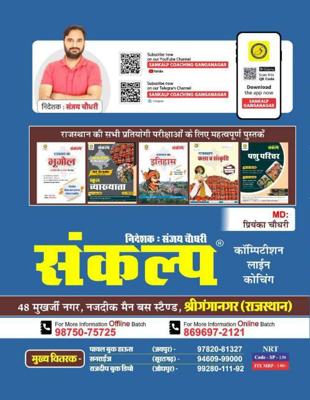 Sankalp SSC GD Constable 2024 GK GS 4000 Question By Sanjay Choudhary