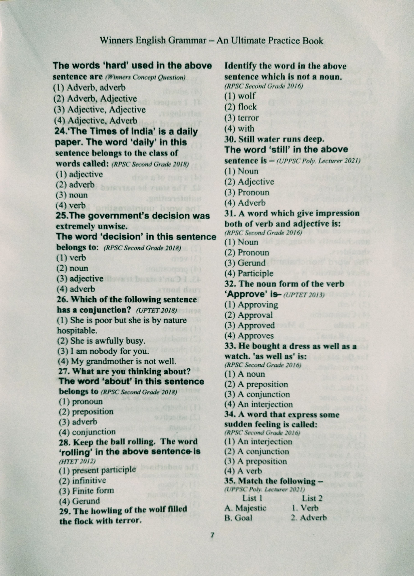 Winners English Grammar An Ultimate Practice Book By Dr Ashok Sharma