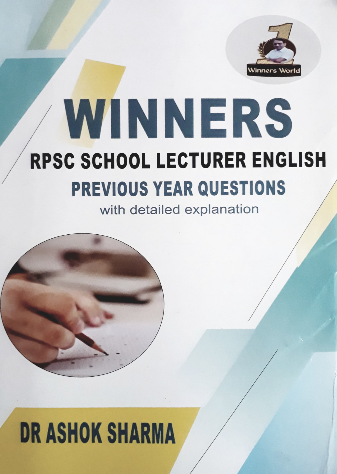 Winners RPSC 1st Grade School Lecturer English Previous Year Question By Dr Ashok Sharma