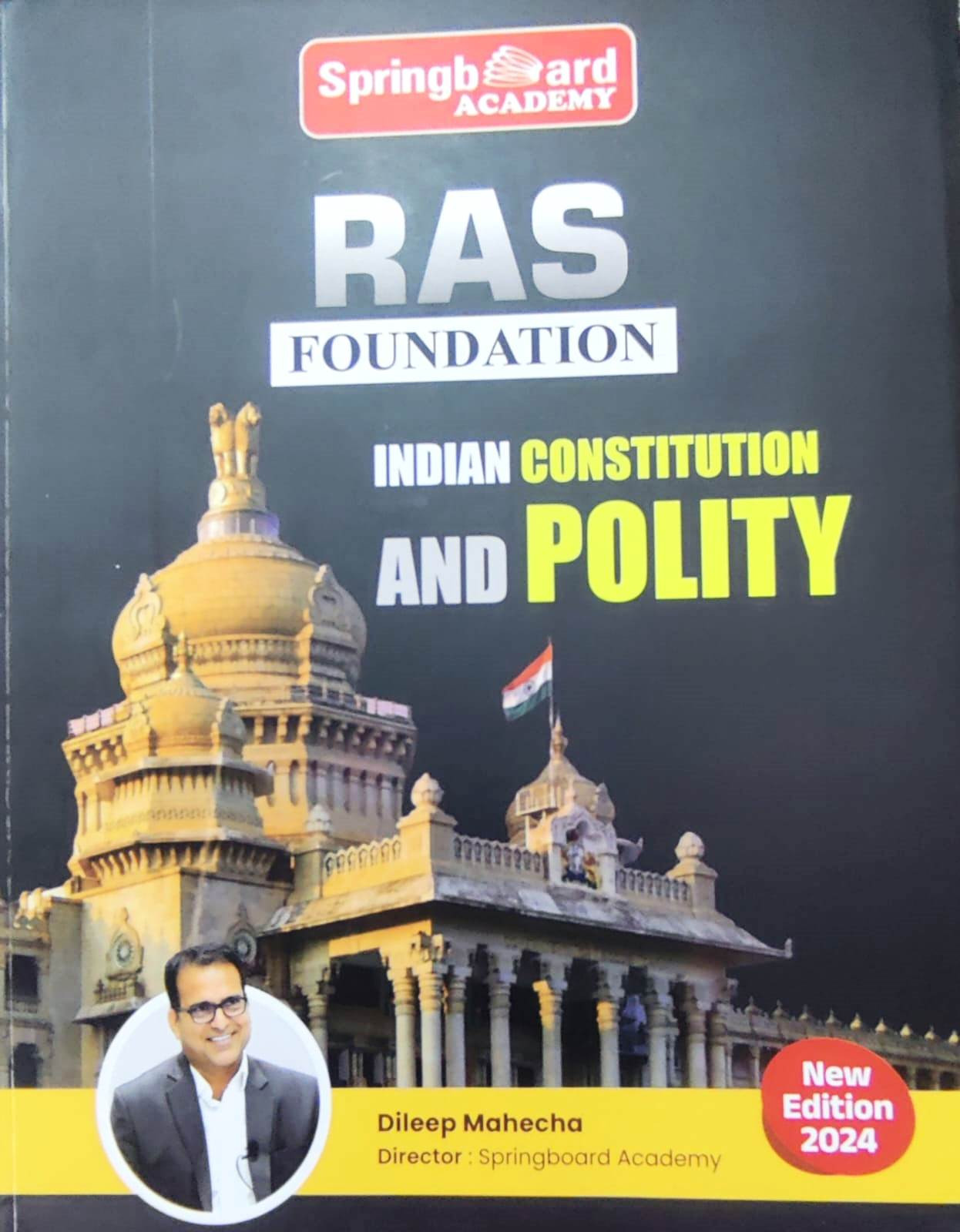 Spring Board RAS INDIAN CONSTITUTION AND POLITY 2024 English