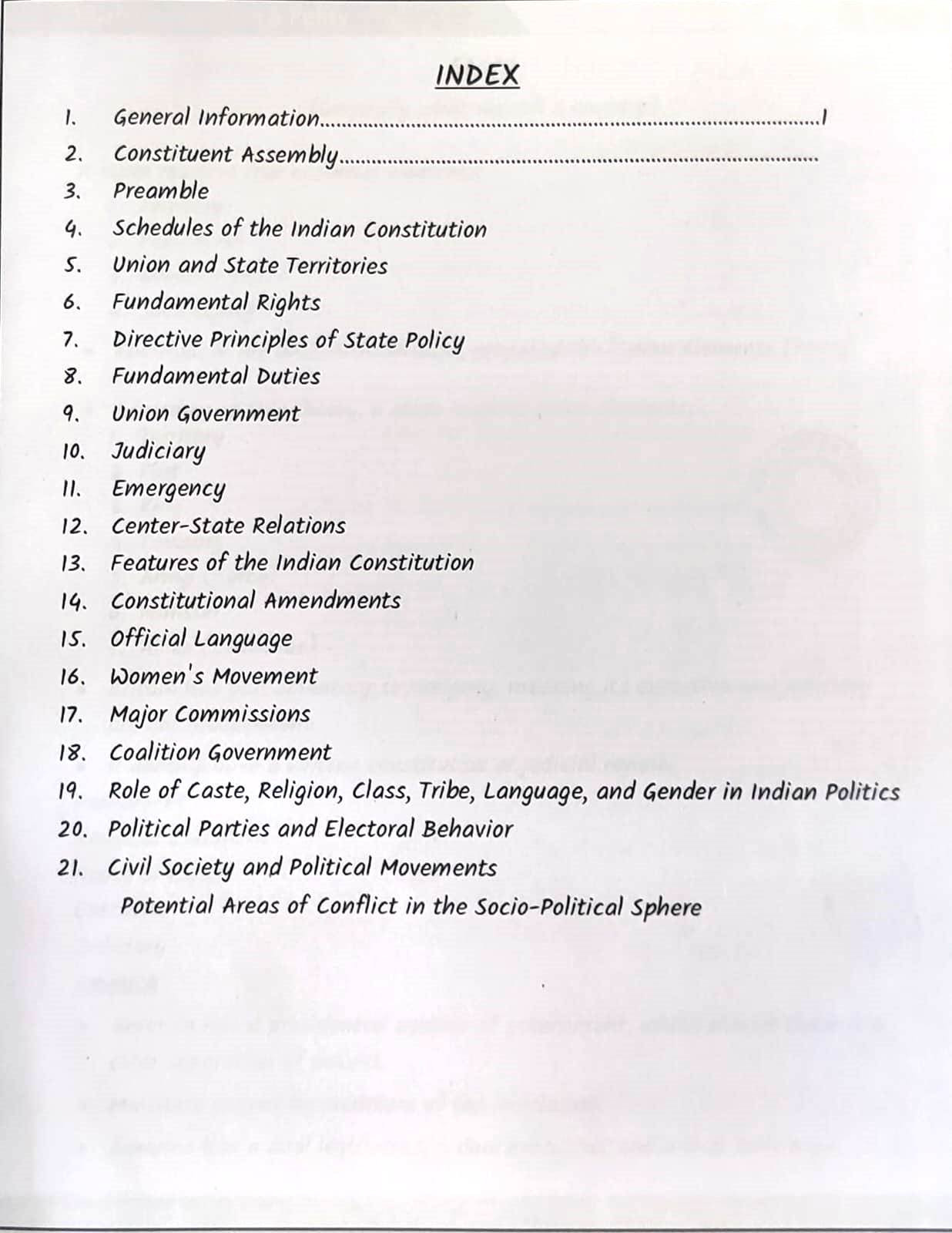 Spring Board RAS INDIAN CONSTITUTION AND POLITY 2024 English