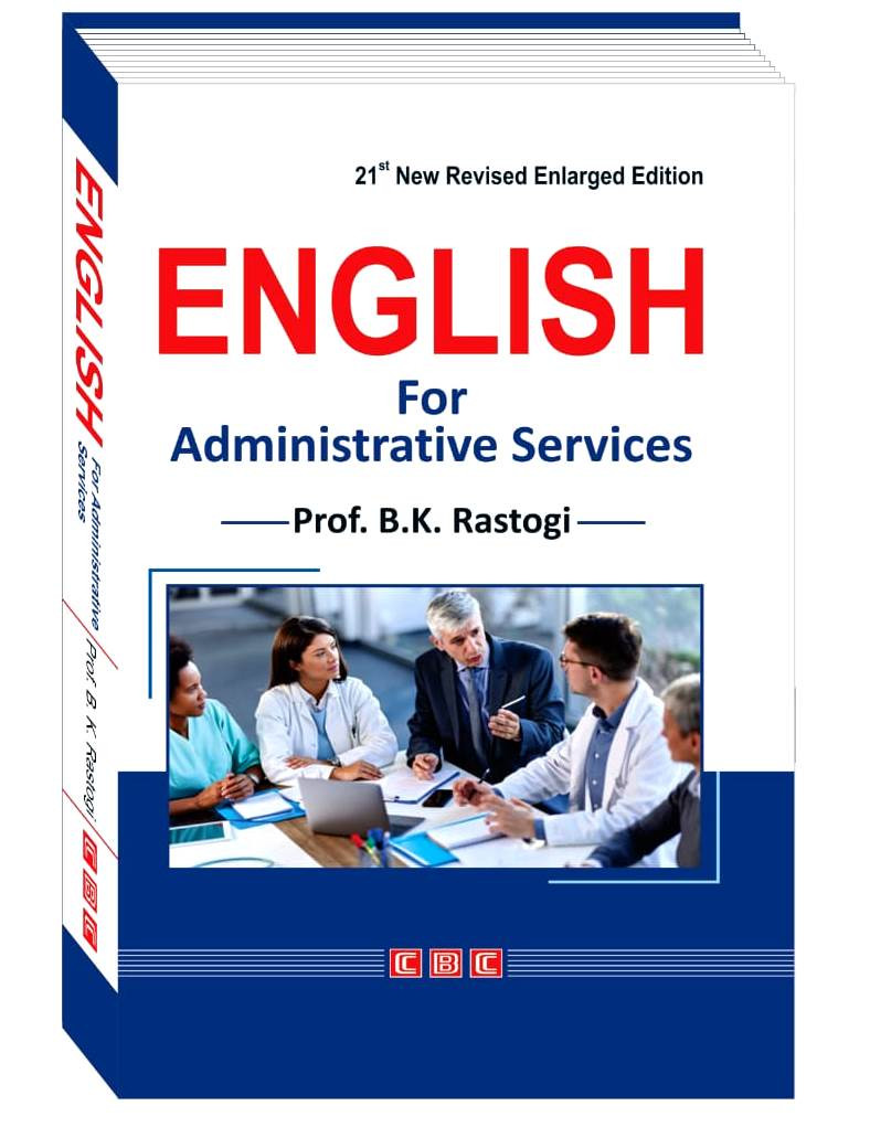 Daksh CBC RAS English for Adminstrative services - B K Rastogi