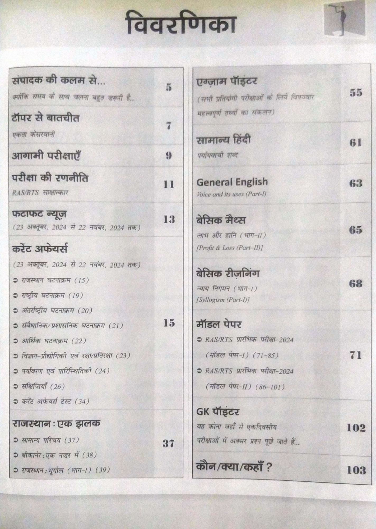 Drishti Rajasthan Current Affairs January 2025 Hindi