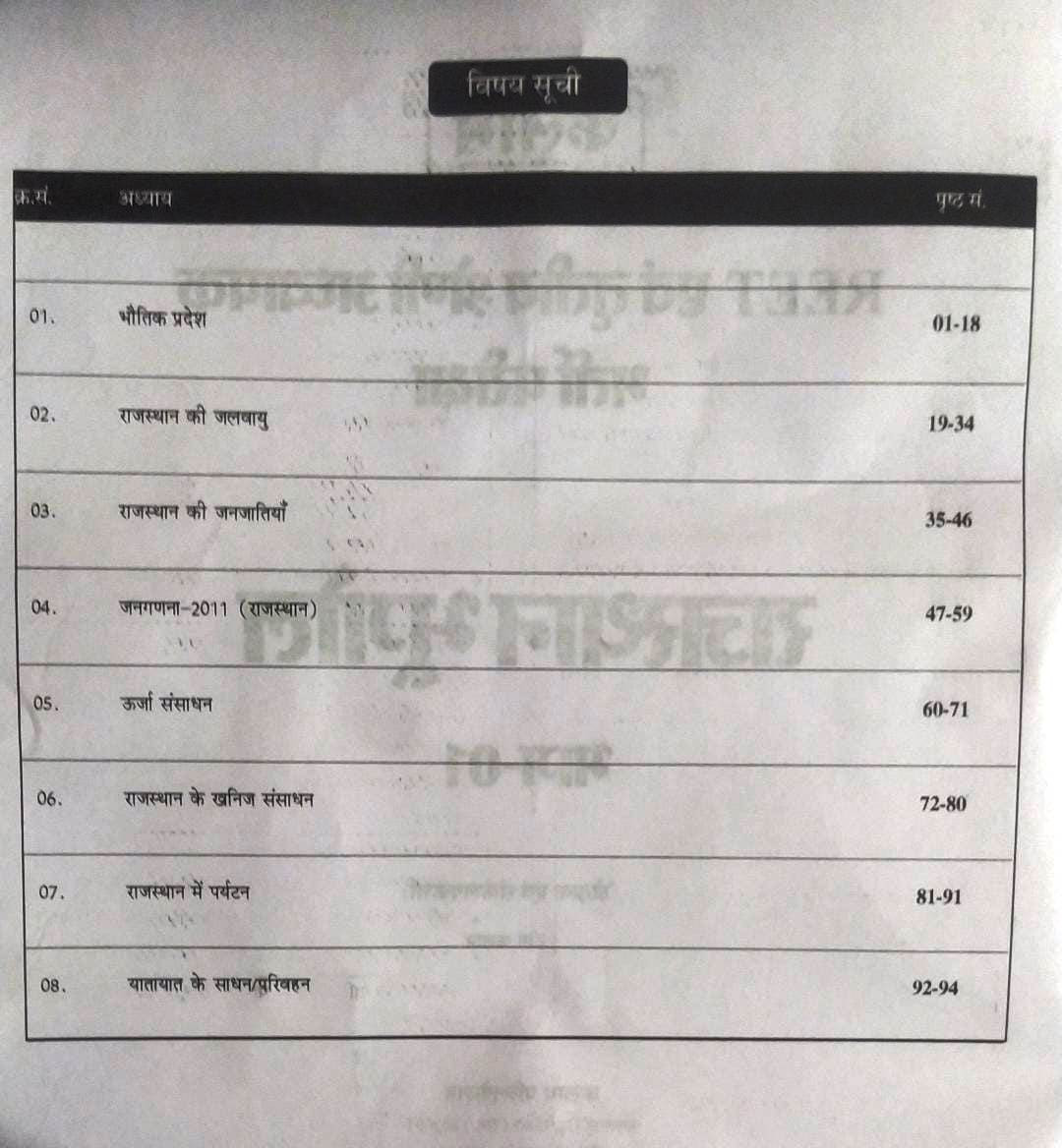 Kalam reet And Third grade Rajasthan Bhugol Rajasthan History Part-1