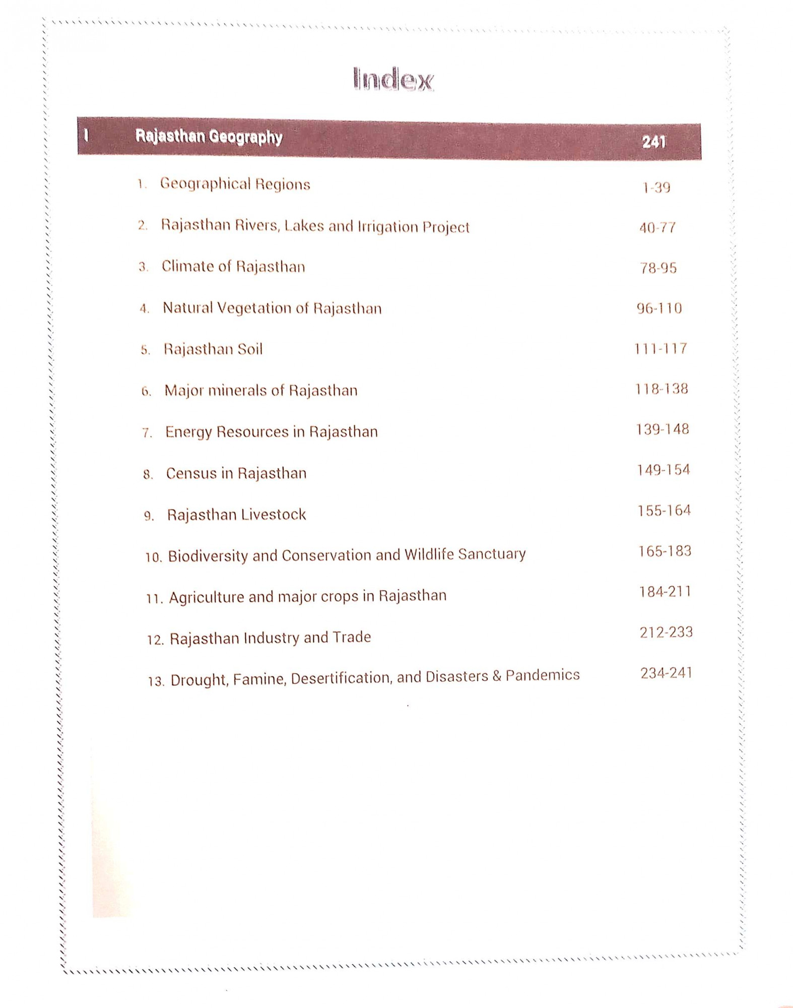 Apni University Assistant Professor Paper-3rd GK Notes Rajasthan Geography And Economy English Medium By Dr Sunil Sir