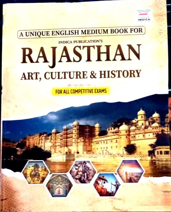 Indica Rajasthan ArtCulture  History In English Medium For All Competitive Exams