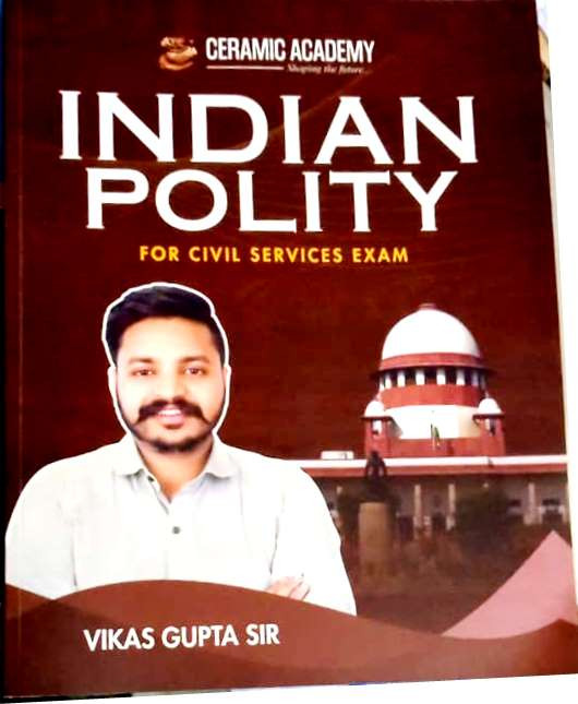 Ceramic Academy Indian Polity English Medium By Vikas Gupta Sir