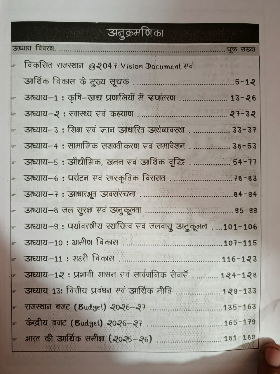 Sikhwal Arthik Samiksha 2025 - 26 HAND WRITTEN NOTES By Sawai Singh Jagguka
