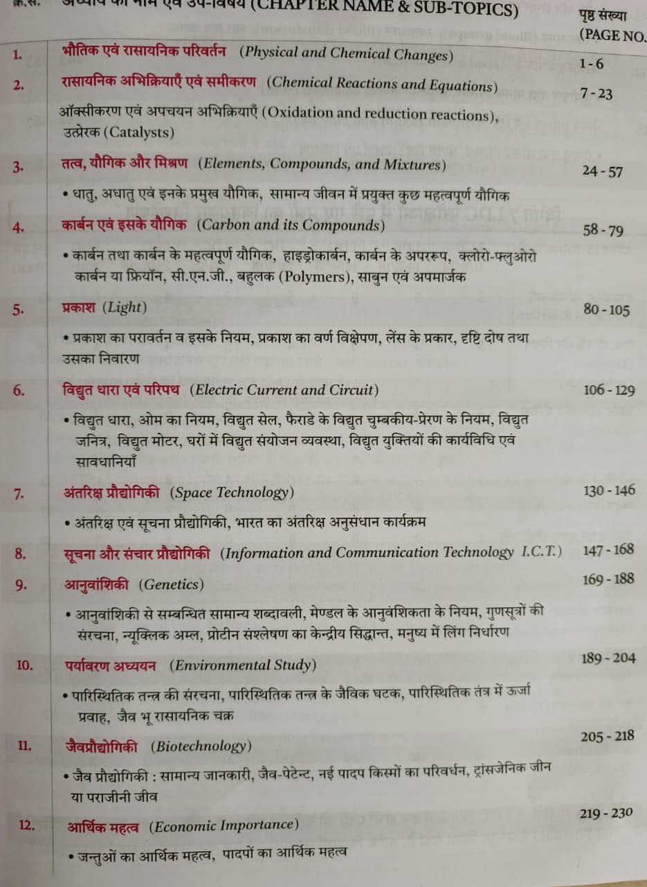 Easy Science LDC  CET 12th Level Vigyan Science New Editon 2026 By Sajid Khan