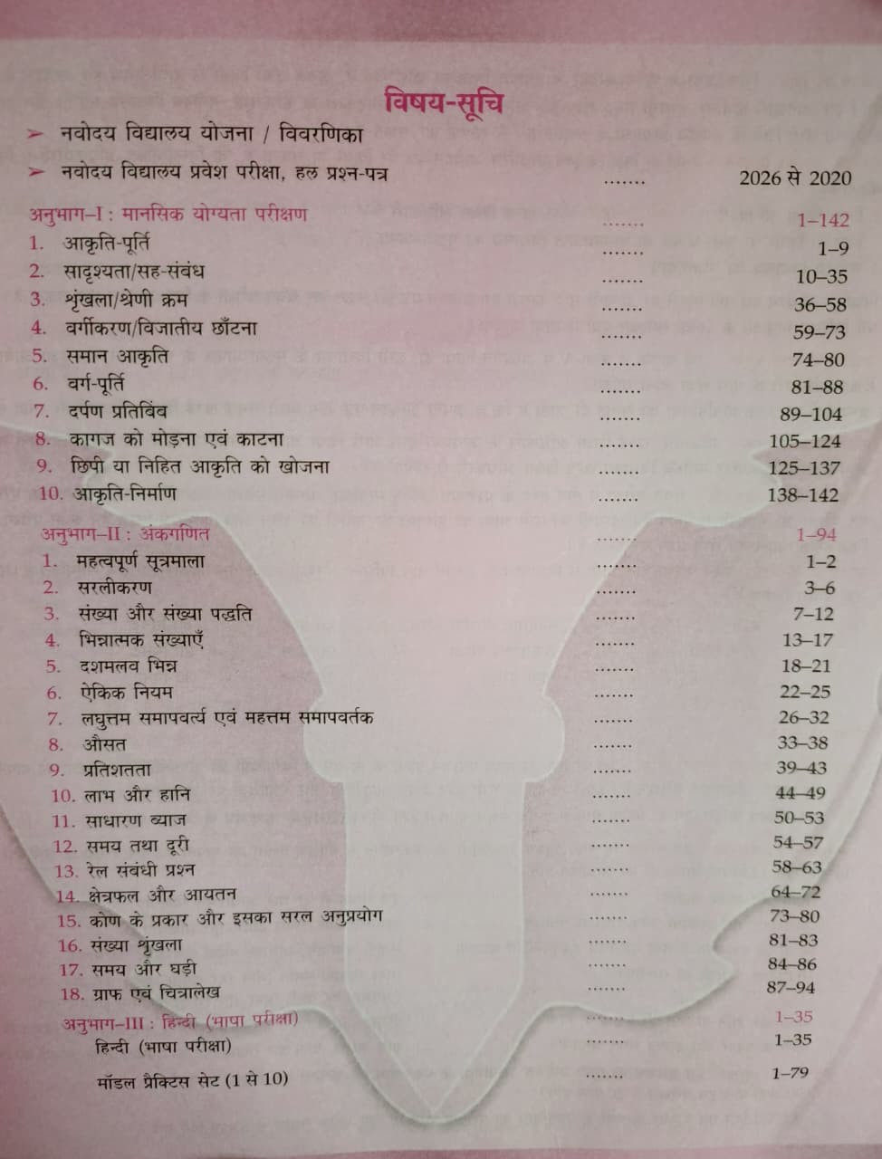 Lucent Jawahar Navodaya Vidyalaya Class-6 New Edition 2027