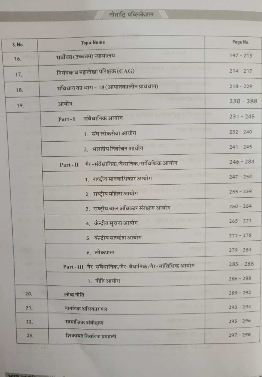 Totadri Publication Bharat Ka Samvidhan Mool Anuchched  Vyakhya Flow Chart Prastutikaran 106 Or By K K Sharmma