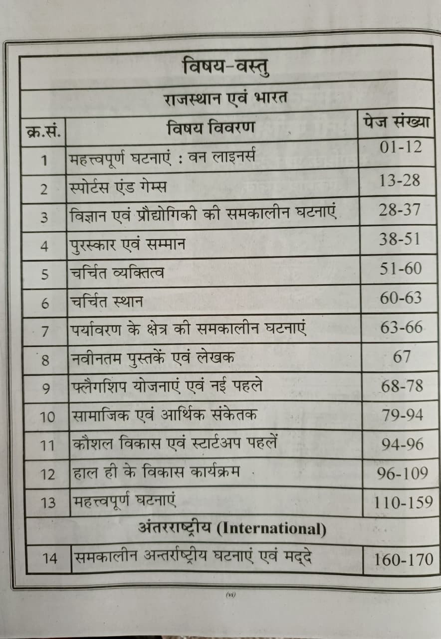 Kesari Publication 1st Grade Current Affairs Vishv Bharat Evan Rajasthan By Vinod Swami
