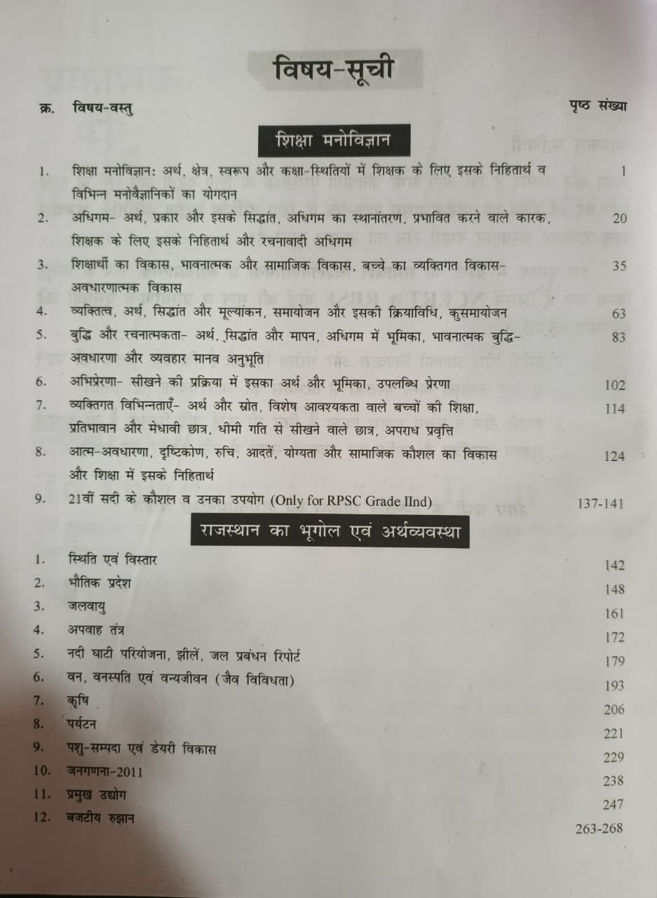 To The Point Paper-1 Samanya Gyan  GK  For PTI 2nd Grade  3rd  RPSC Grade 2nd Question Bank By  SS Tongar Sir Brijesh Sir Sandeep Swami Sir