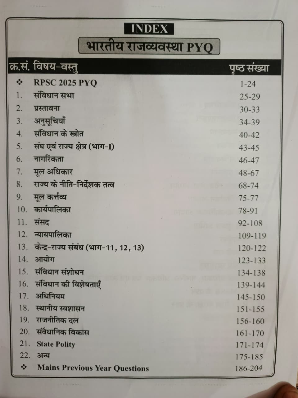 Ceramic Academy Polity PYQ Indian  State Polity Hindi Medium 2026 By Vikas Sir