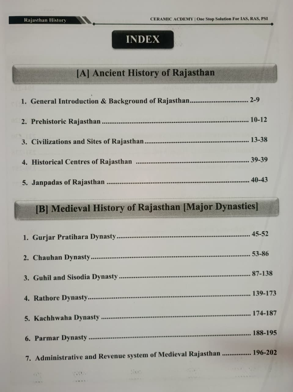 Ceramic Academy Rajasthan History English Medium New Edition 2026 By Vikas Gupta Sir
