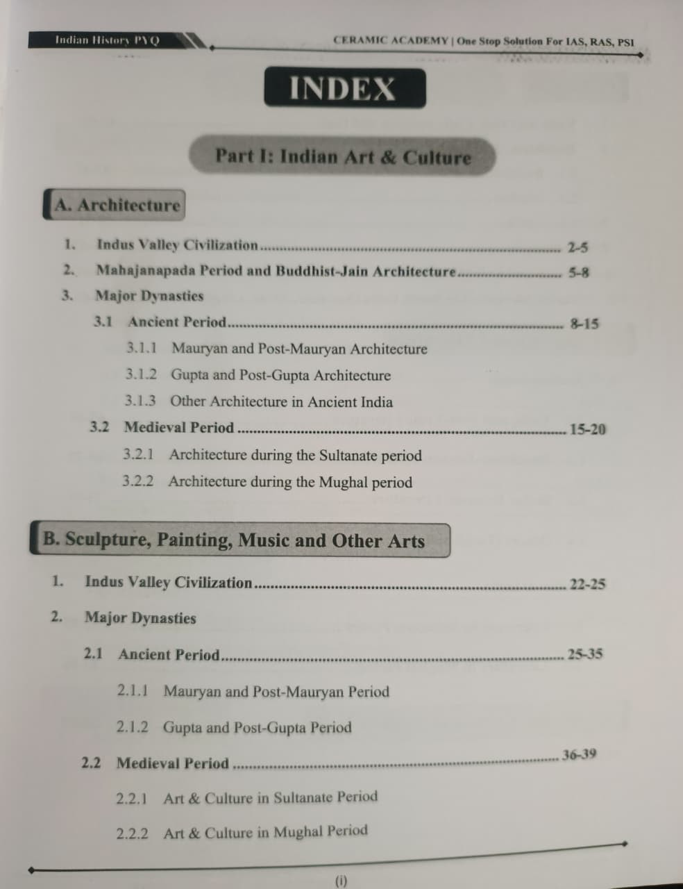Ceramic Academy Indian History PYQ New Edition 2026 By Vikas Gupta Sir