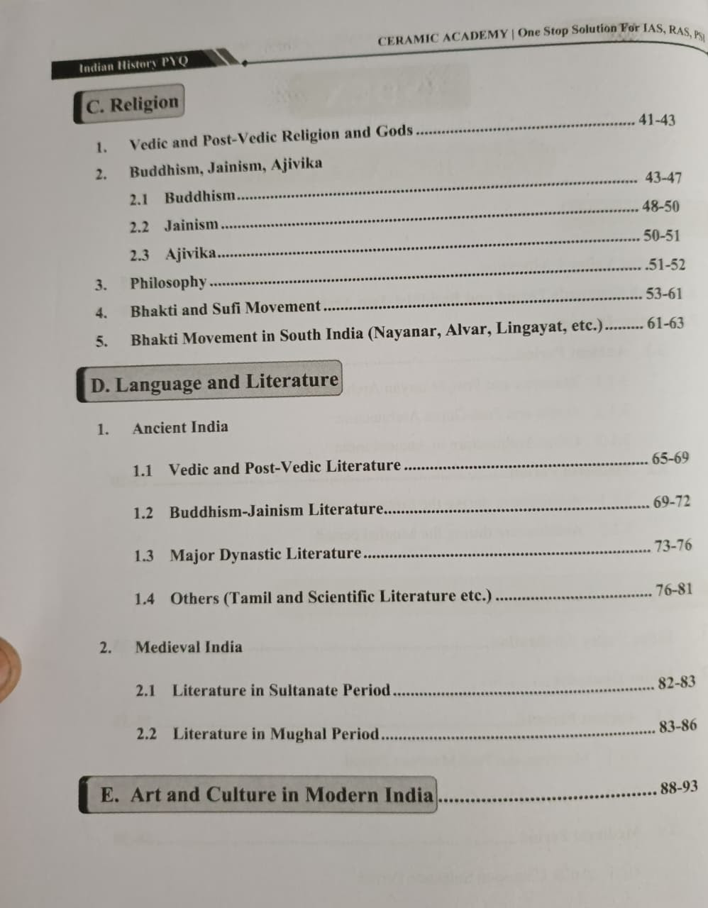 Ceramic Academy Indian History PYQ New Edition 2026 By Vikas Gupta Sir
