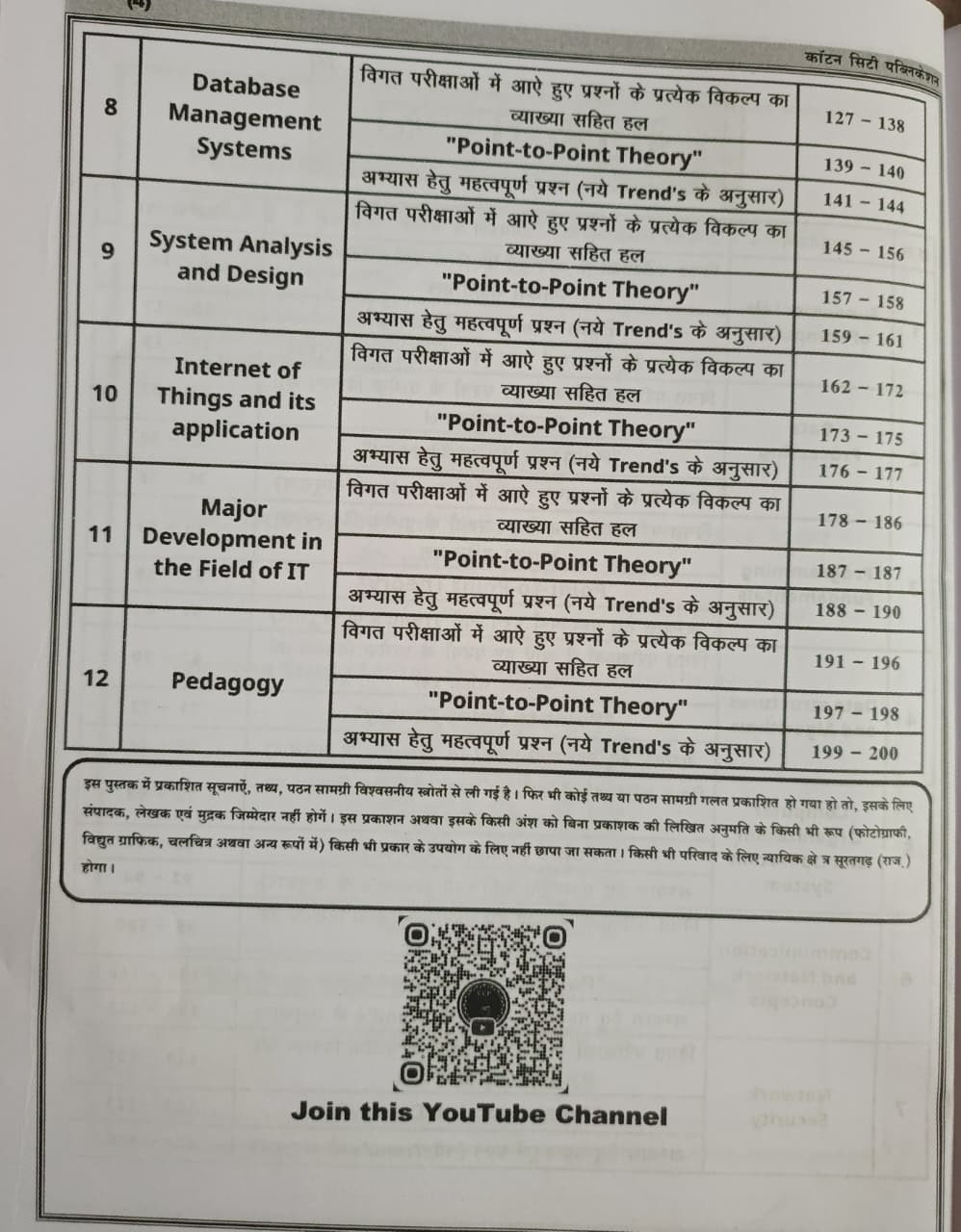 Cotton City Computer Anudeshak Paper-2 PYQs Theory New Edition 2026 By Kapil Choudhary