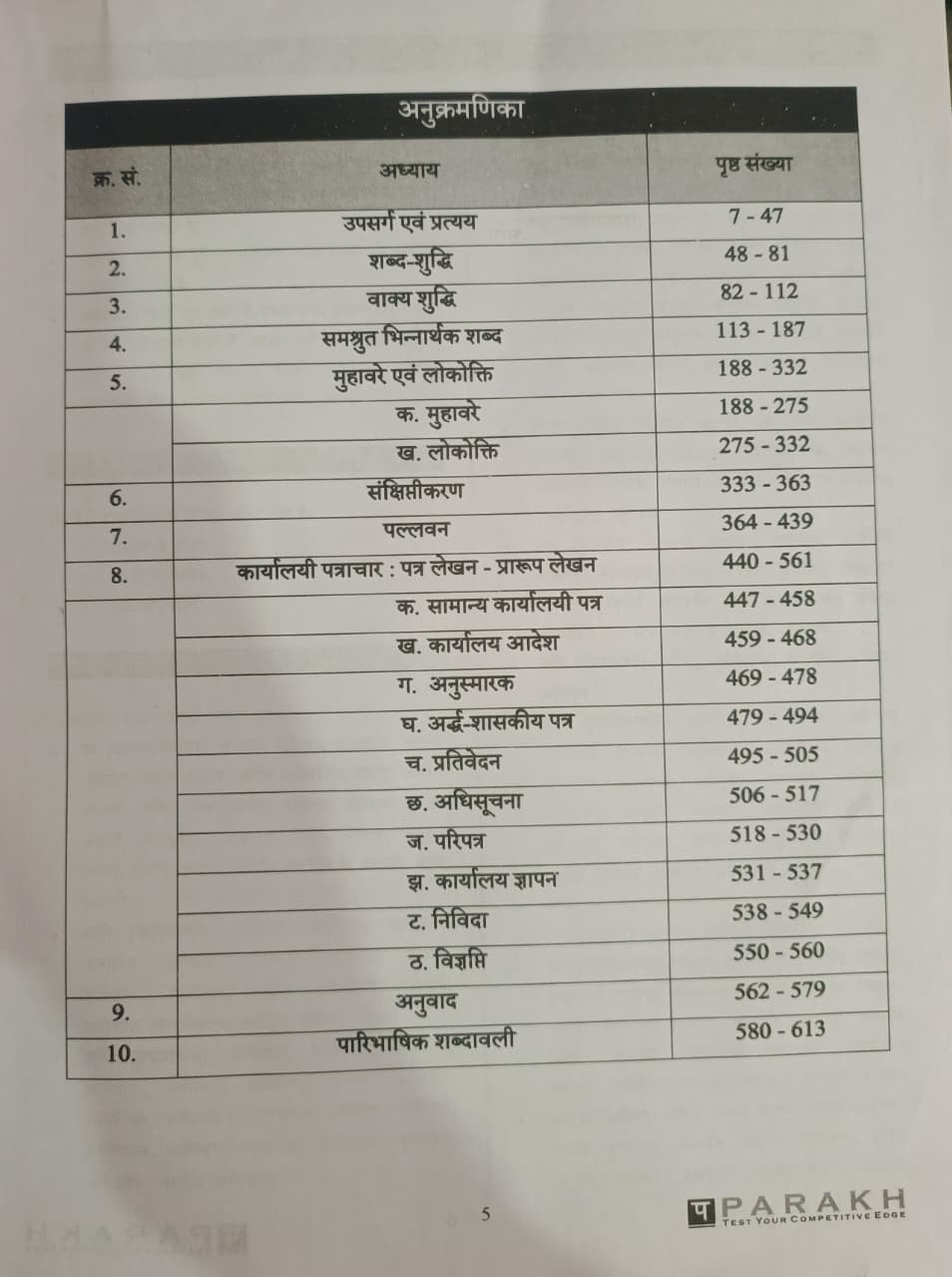 Parakh RAS Samanya Hindi  New Edition 2026 By Pawan Sharma