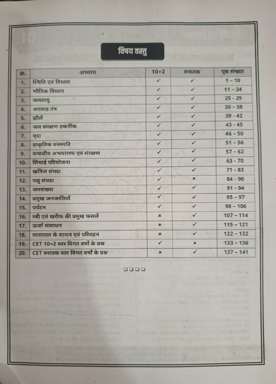 Akshansh CET 102 Evam Snatak Star Rajasthan Ka Bhugol Theory  MCQ  PYQ Volume-10 New Edition 2026 By S K Sir