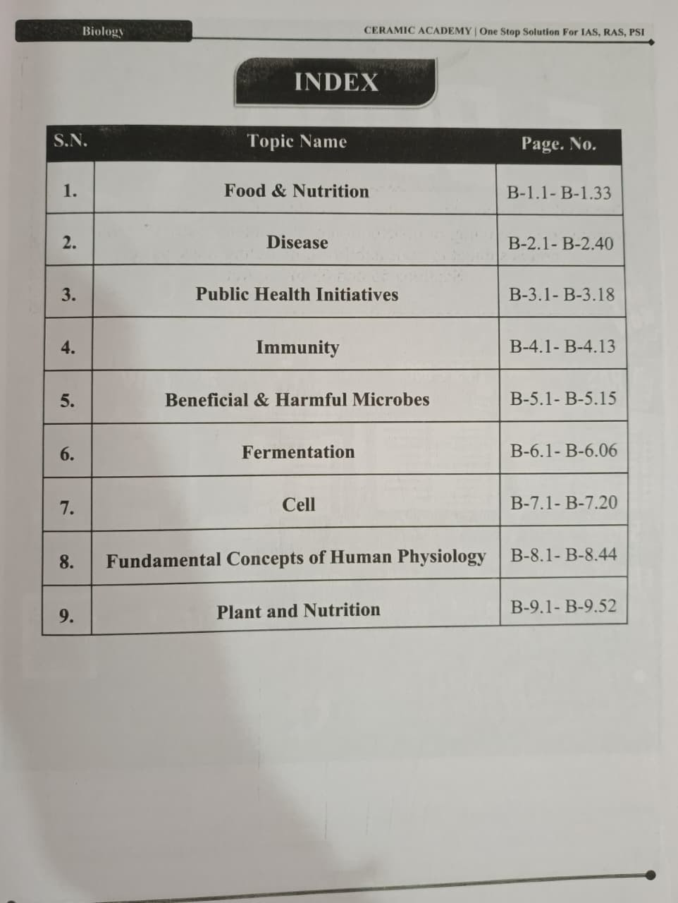 Ceramic Academy Ras Mains Biology Jeev Vigyan English Medium New Edition 2026 By Vikas Gupta Sir