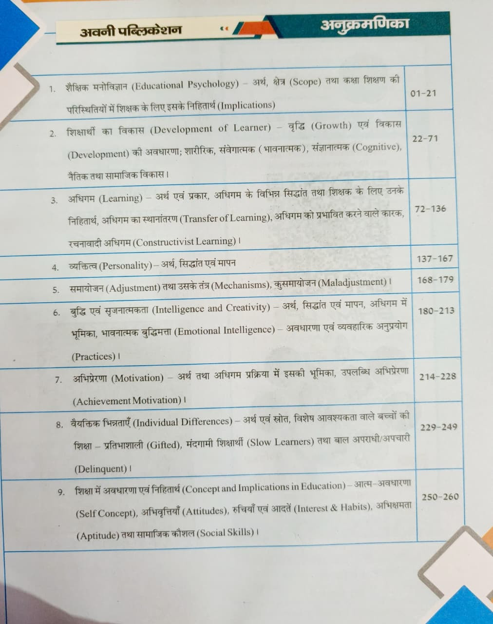 Avni Rajasthan PTI Grade 2 3  Librarian paper-1 Shiksha Manovigyan Edition 2026 By Dheer Singh Dhabhai