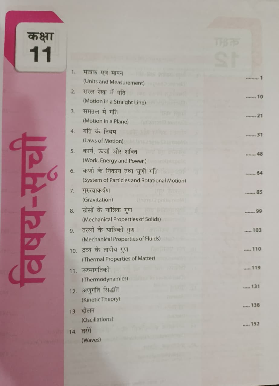 MTG 39 Years NEET Chapterwise Topicwise Solutions BHOUTIKI Physics includes 39 years of NEETAIPMT papers from 1988 to 2026 Solutions for Hindi Medium NEET 2026 Exam