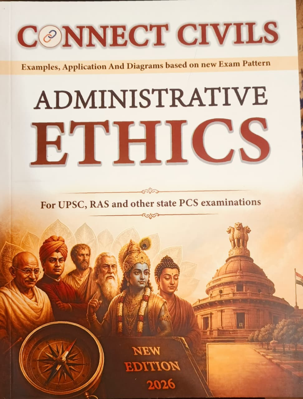 Connect Civils Administrative Ethics English Medium For UPSC RAS Other State PCS NEW Edition 2026