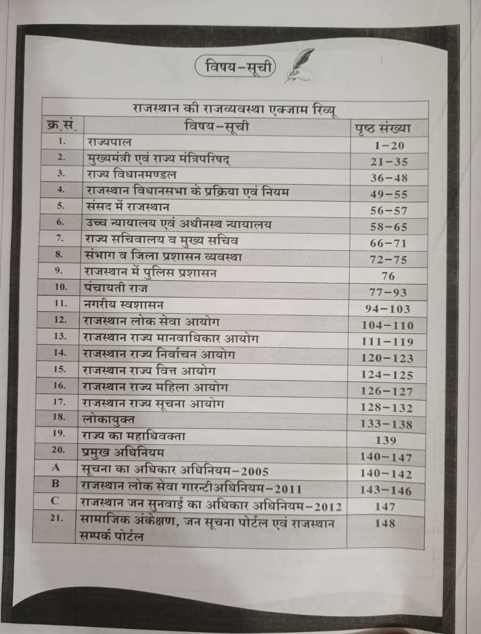 Dhindhwal 3rd Rajasthas Rajvyavstha Exam Review PYQ New Edition 2026 By Hoshiyar Singh
