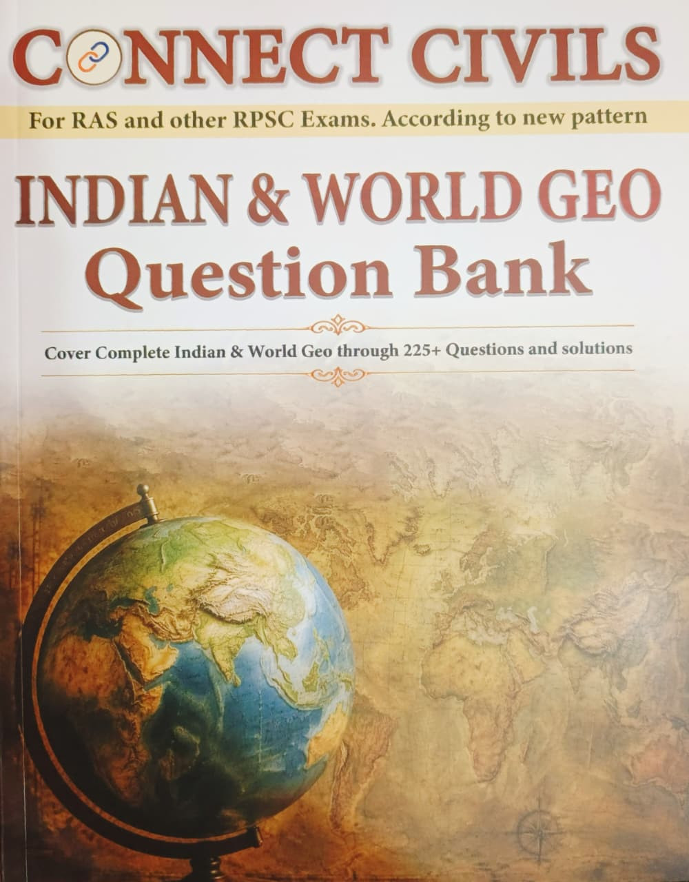 Connect Civils Indian  World Geo Question Bank English Medium 225 New Edition 2026
