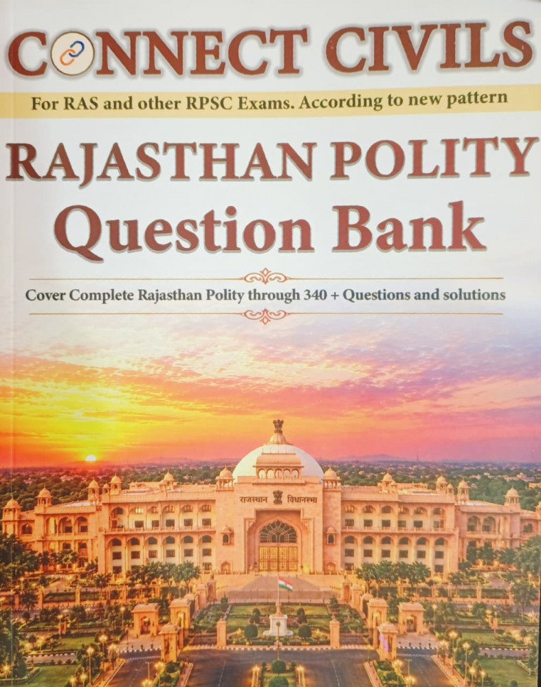 Image of Connect Civils Rajasthan Polity Question Bank 340+ Que (English Medium) New Edition 2026