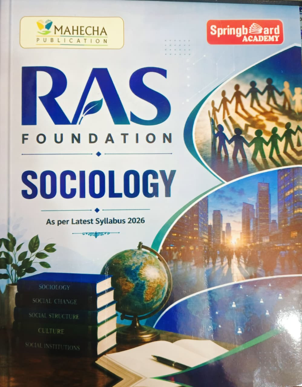 Spring Board RAS Foundation Sociology  English Medium  New Edition 2026