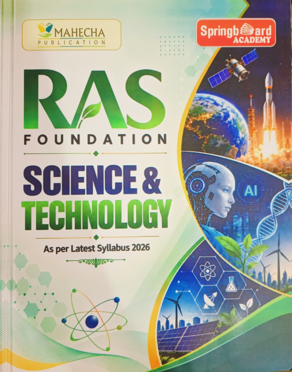 Spring Board RAS Foundation Science  Technology  English Medium  New Edition 2026
