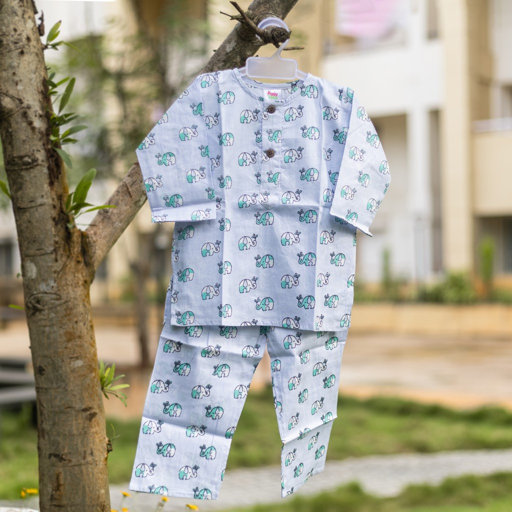 Light Lavender Ellie Print Night Dress